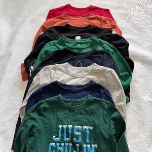 Bundle Kids Long Sleeve Tees Size Small